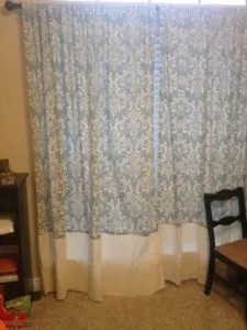 Before window treatment Before window treatment, needs a transfromation