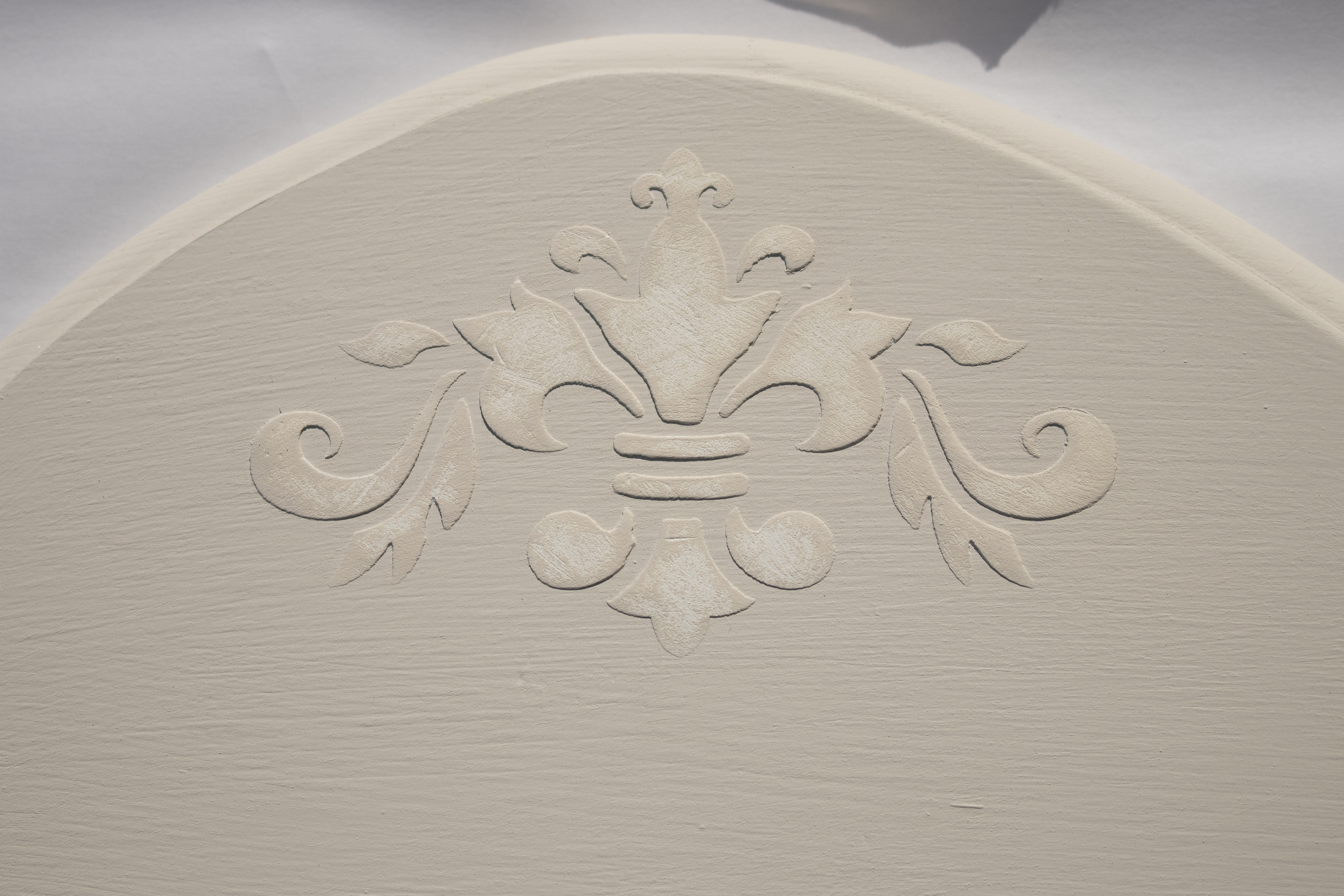 Mud design after sanding and painting Mud design after sanding and painting