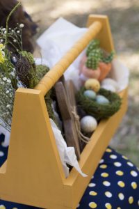 Wooden Tote for Easter