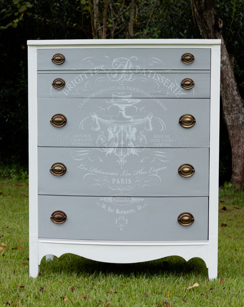 Chalk Painted Furniture with DIY Transfers