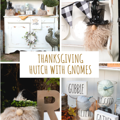 Thanksgiving Hutch Styling