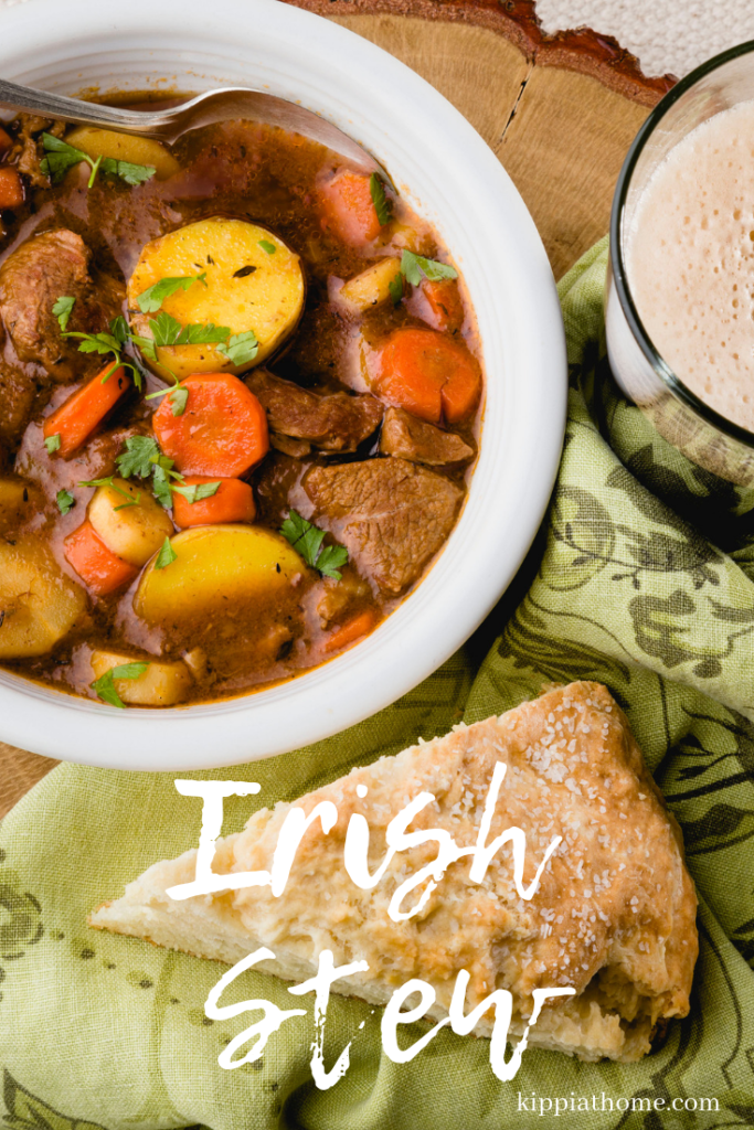 Irish Lamb Stew, Irish Stew, Guinness Stew, St. Patrick #irishstew #lambstew #guinnesstew #kippiathome