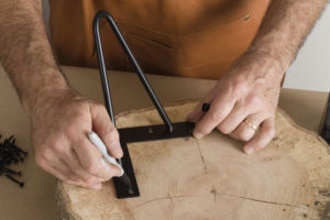 Easy DIY Live Edge Hairpin Leg Tables - Kippi at Home