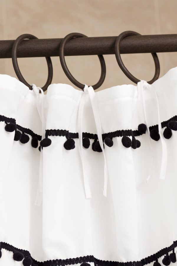 DIY Shower Curtain Ties Kippi at Home