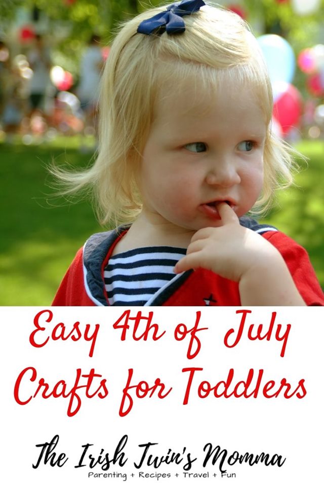 Easy 4th of July crafts for toddlers. Entertain and teach your little ones this 4th of July. Easy 4th of July crafts for toddlers