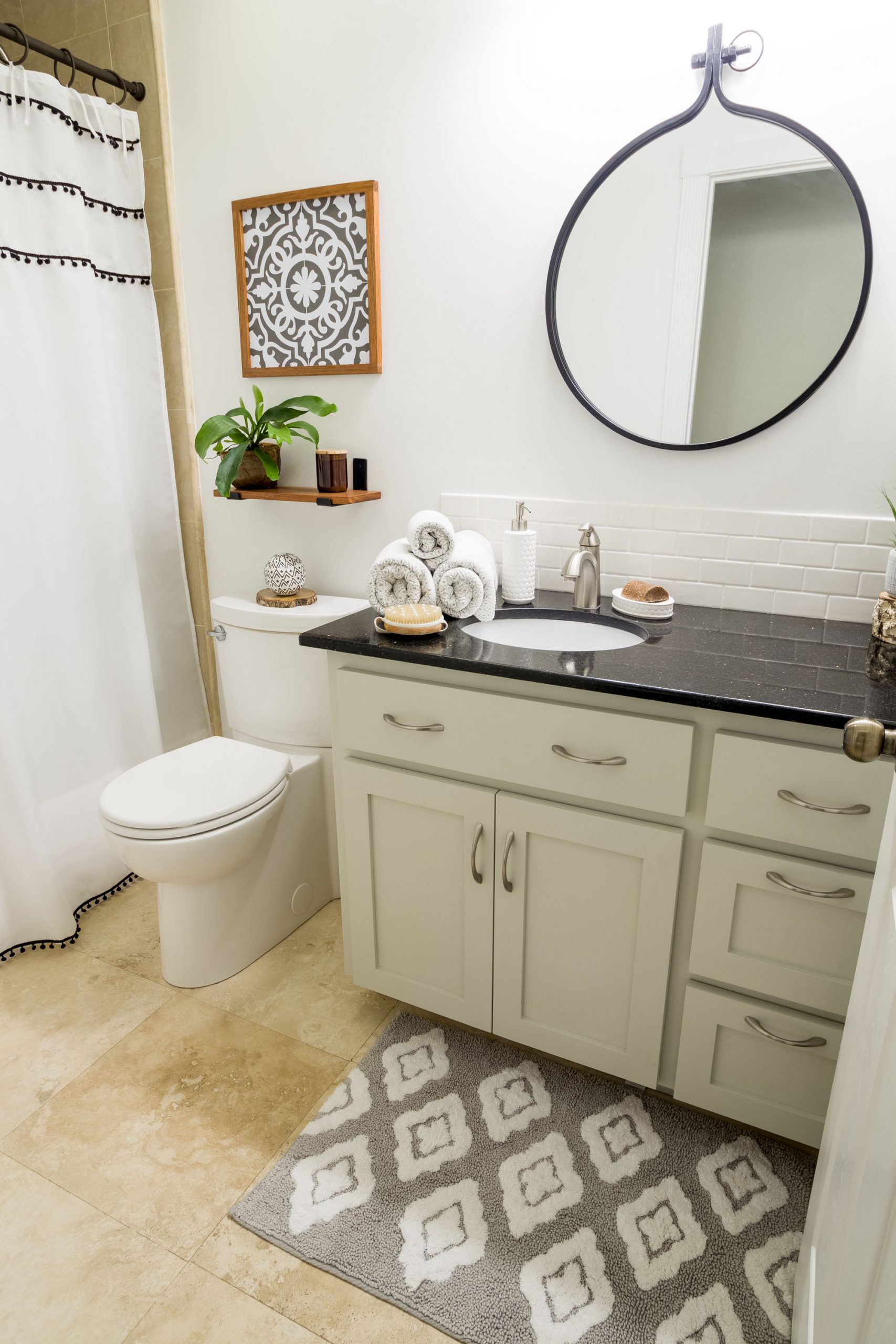 DIY Bathroom Remodel Reveal