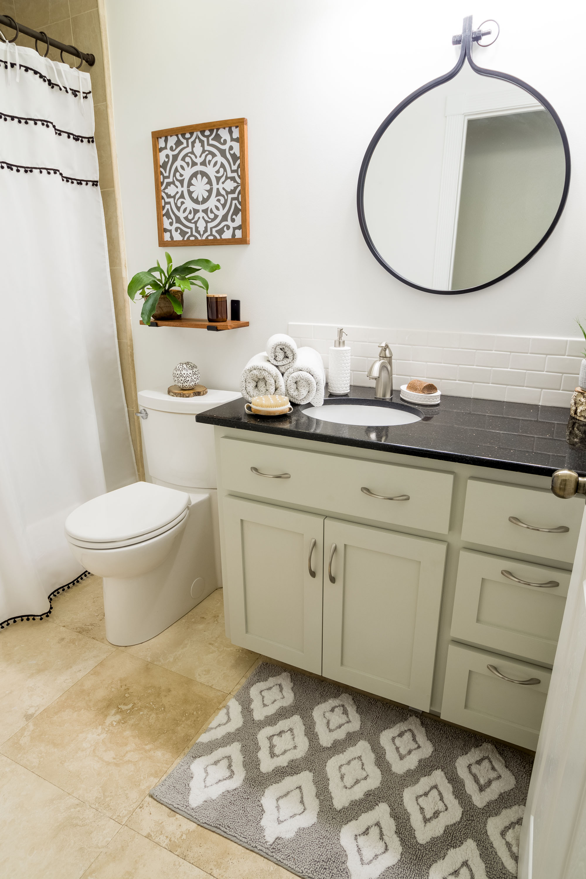 DIY Bathroom Remodel Under $300 | Stunning Modern Updates