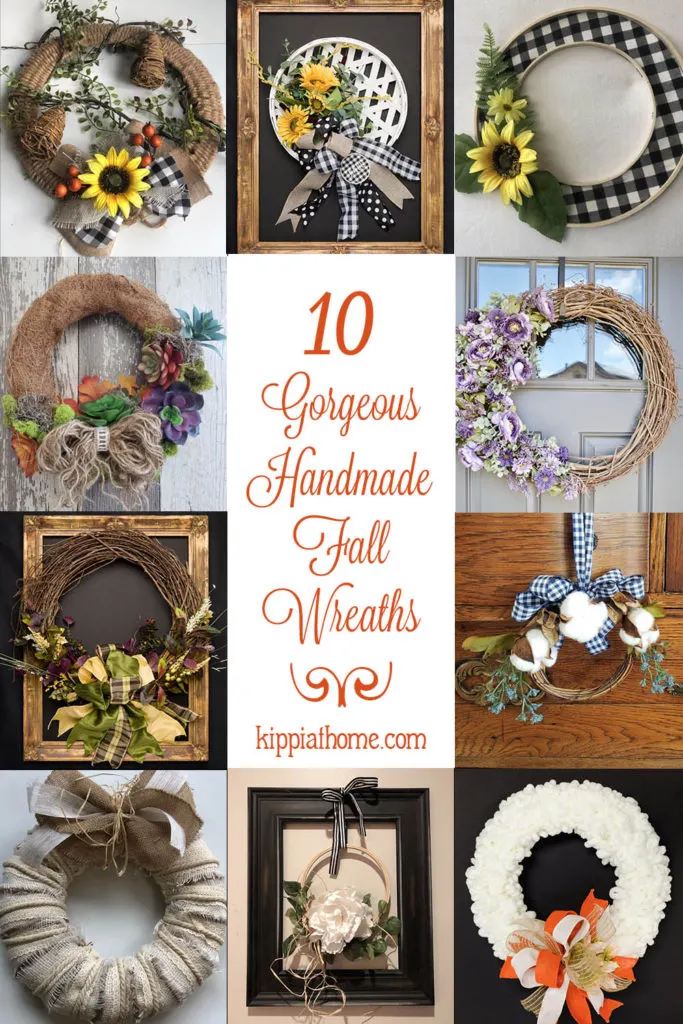 10 Gorgeous Fall Wreath Ideas Roundup 