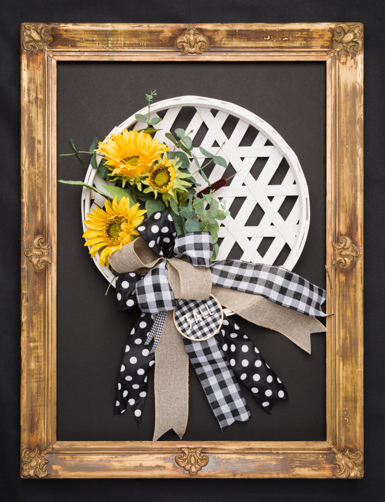 Sunflower wreath