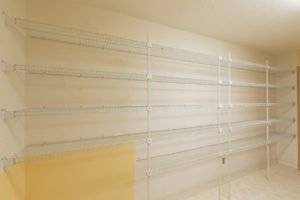 Wire shelving 