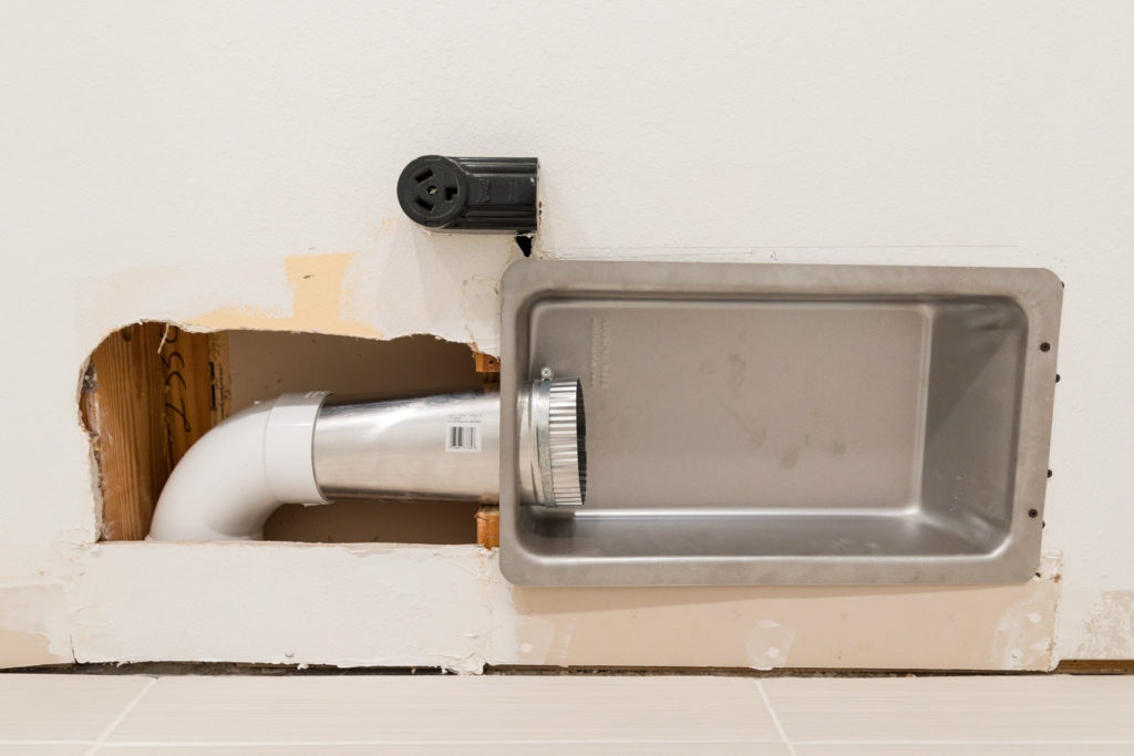 Recessed dryer vent Kippi at Home