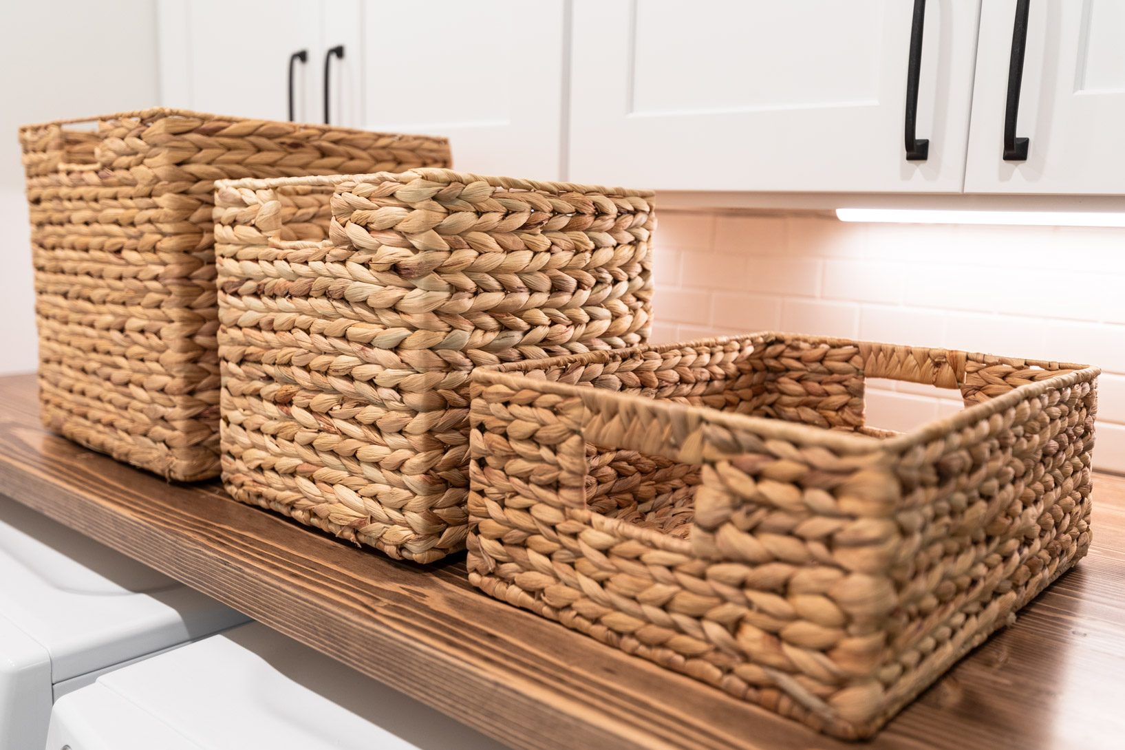DIY Laundry Room Storage - Kippi at Home