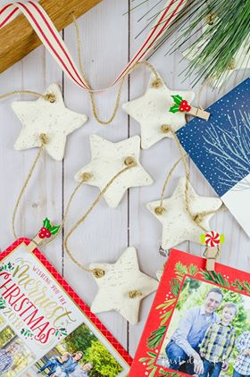 DIY Christmas Card Holder