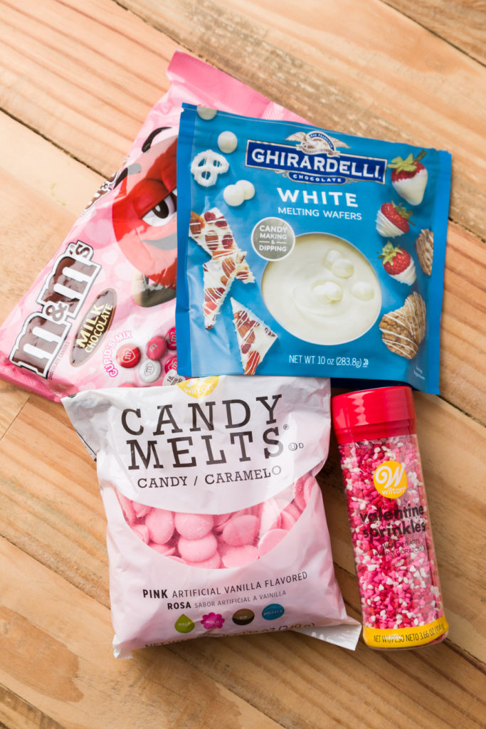 Candy melts and sprinkles