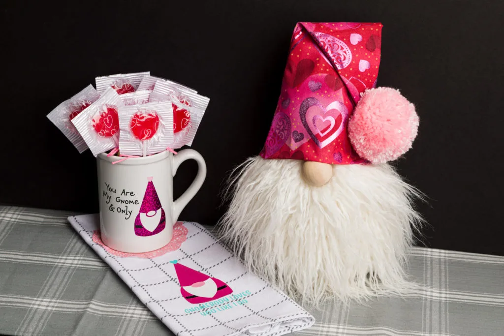 Valentine Gnome and gnome vinyl decal projects Valentine Gnome and gnome vinyl decal projects