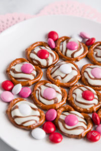 Pretzel M&M Hugs Pretzel M&M Hugs