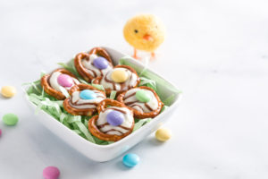 Easter and Spring Pretzel bites