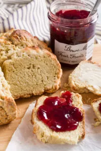 Soda Bread Served with your favorite berry jam