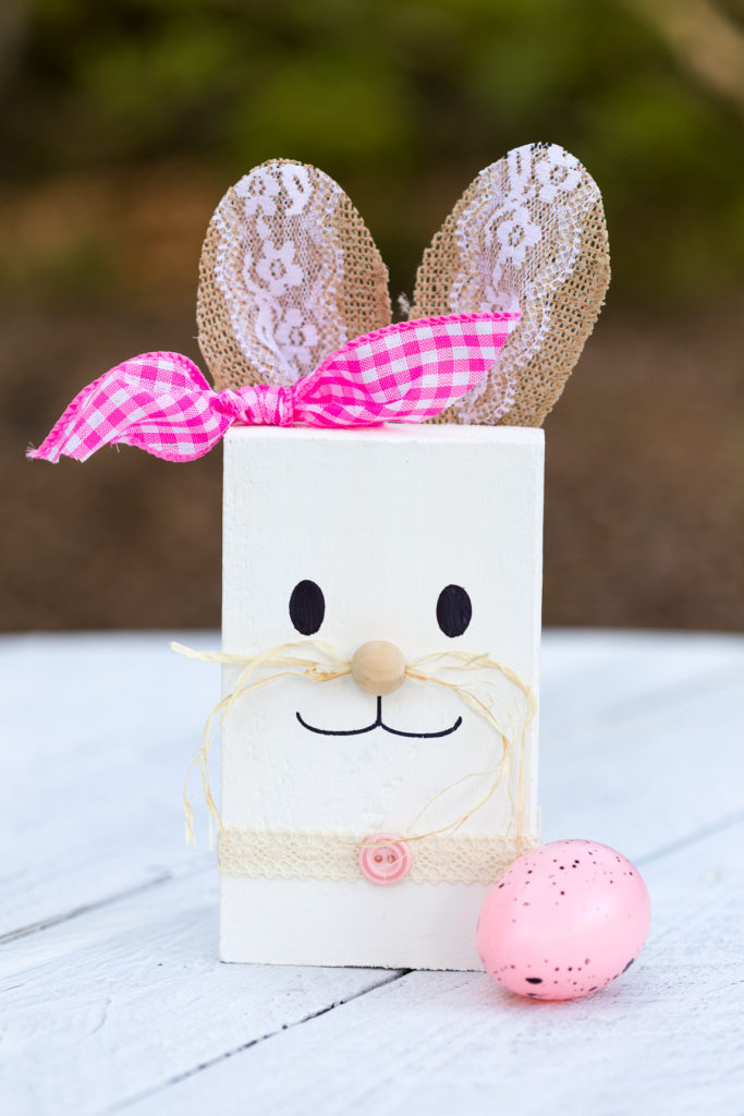 DIY Scrap Wood Easter Bunny Kippi at Home
