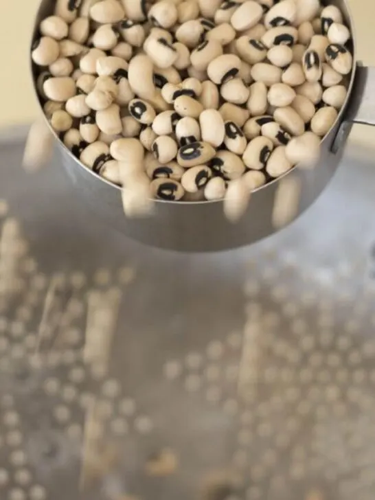 Dried beans quick soak method