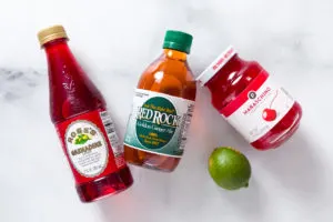 Ingredients for Shirley Temple Ingredients for Shirley Temple
