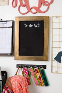 To-Do List chalkboard is the perfect place to leave a reminder