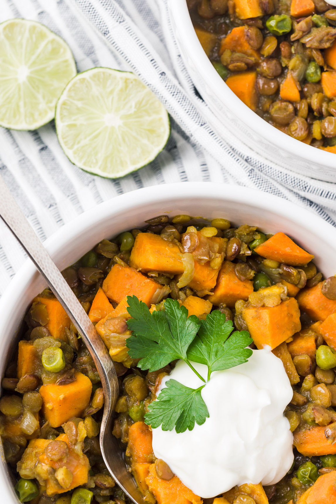 Vegetarian lentil stew - Kippi at Home