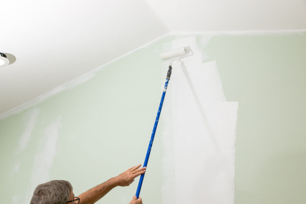 DIY Shiplap Accent Wall and Paint, Master Bedroom Makerover