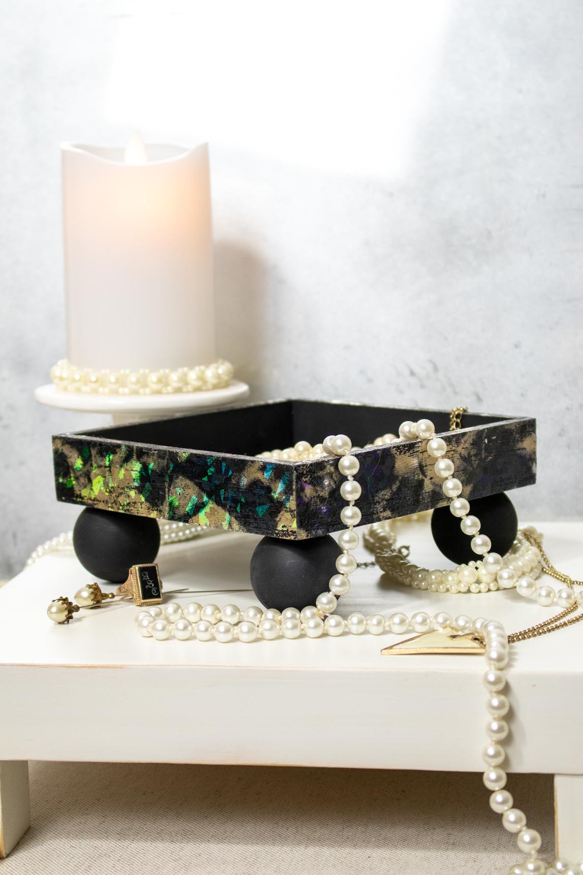 DIY Dollar Tree Trinket Tray Kippi at Home