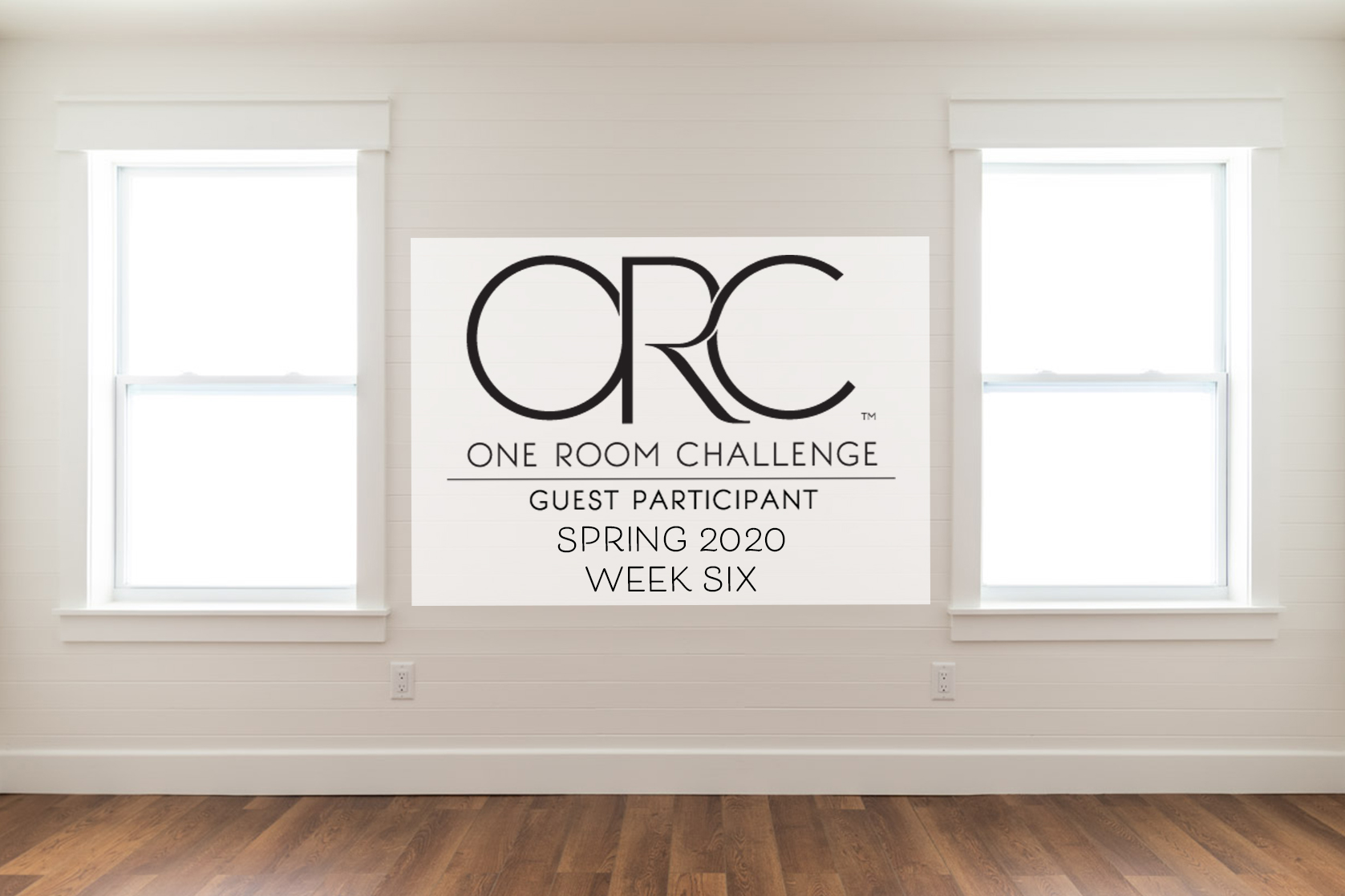 One Room Challenge Week 6