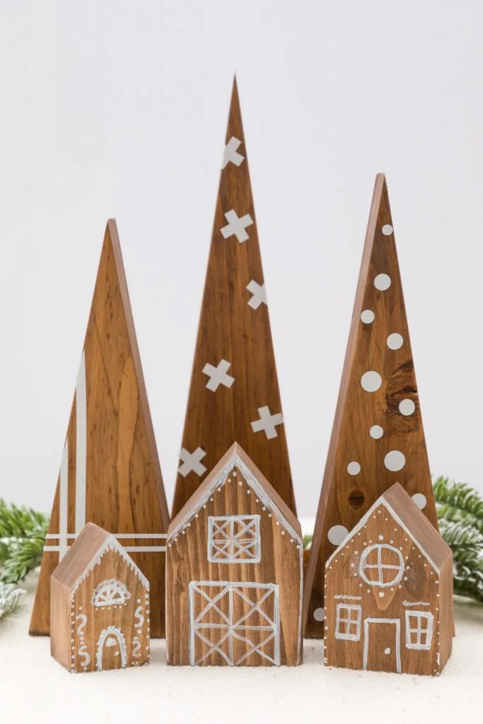 DIY Nordic Christmas Village