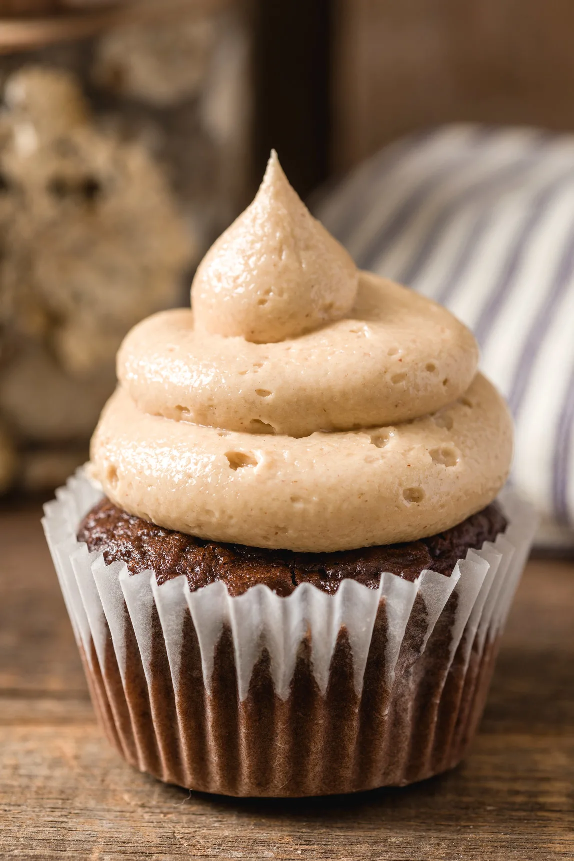 Triple Chocolate cupcake with delicious icing