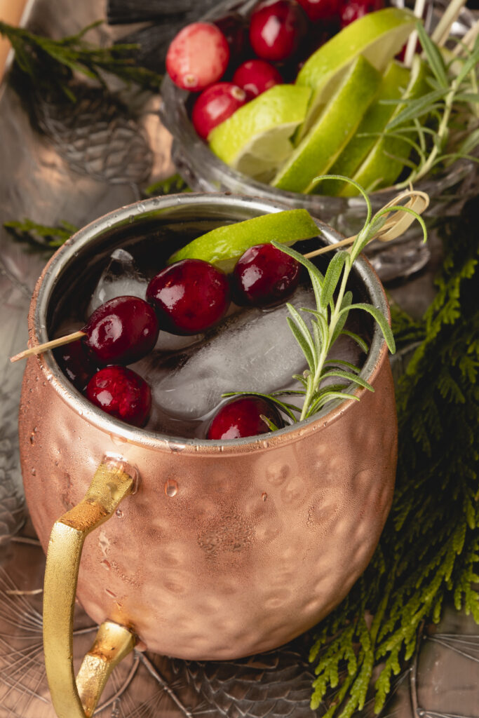 Self-serve Holiday Cranberry Mule Bar Self-serve Holiday Cranberry Mule Bar