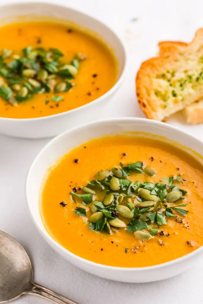 Butternut squash soup Butternut squash soup