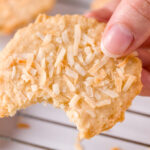 Chewy coconut cookies