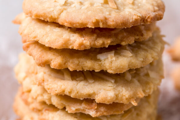 Fresh coconut drop cookies