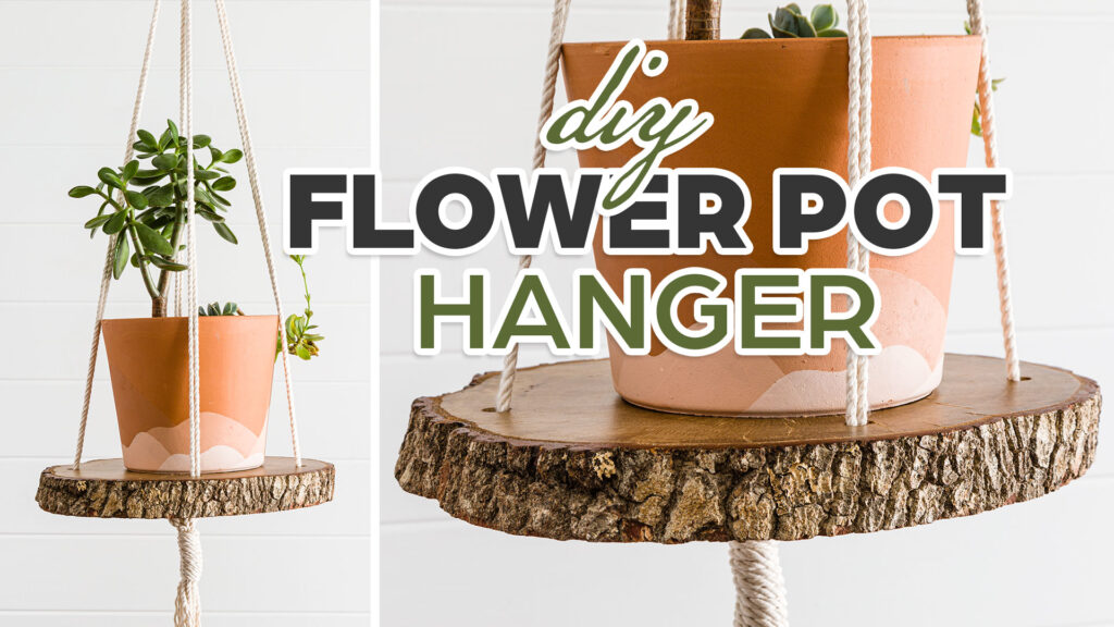 Boho plant hanger