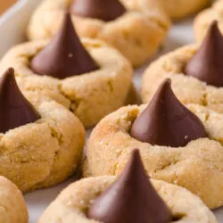 Peanut Butter Blossom Cookies