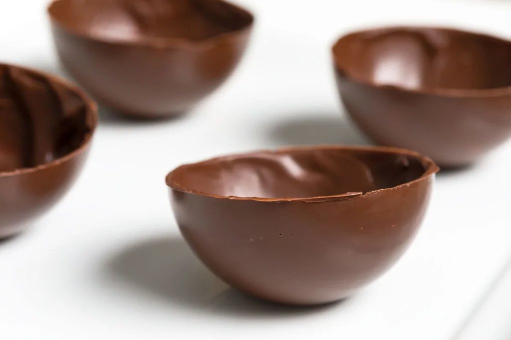 DIY chocolate shells