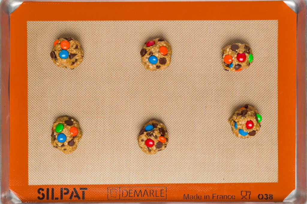 Cookie with add candies on top
