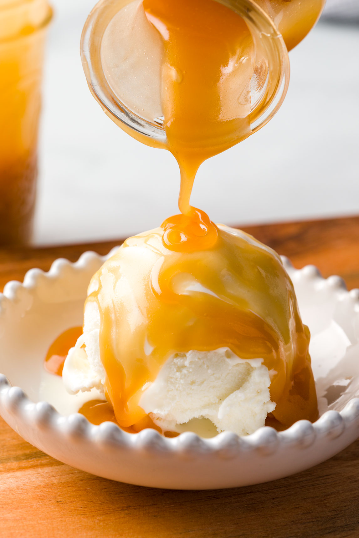 Homemade Caramel Sauce Recipe {Salted} Kippi at Home