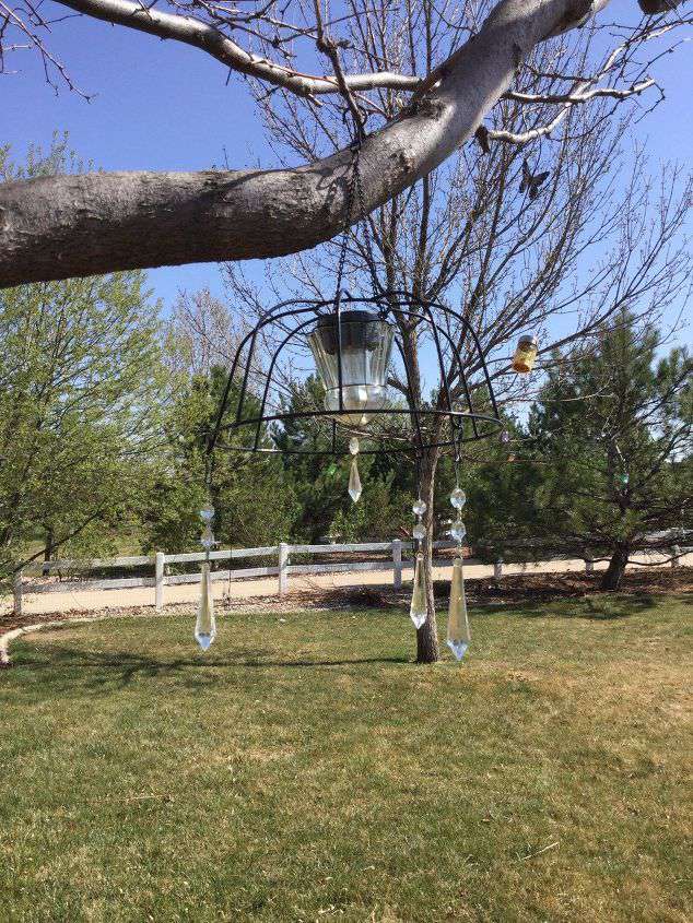 easy-flower-basket-to-solar-chandelier easy-flower-basket-to-solar-chandelier