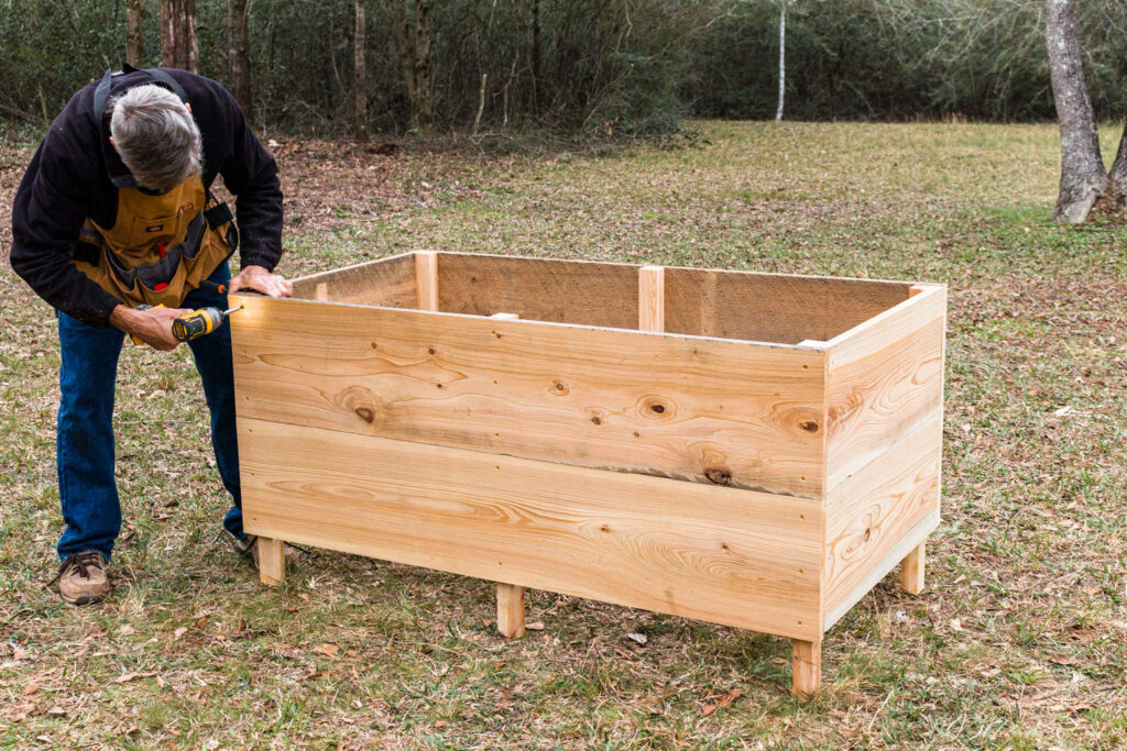 above ground garden box