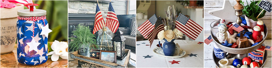 4th of July Craft and Decor Ideas