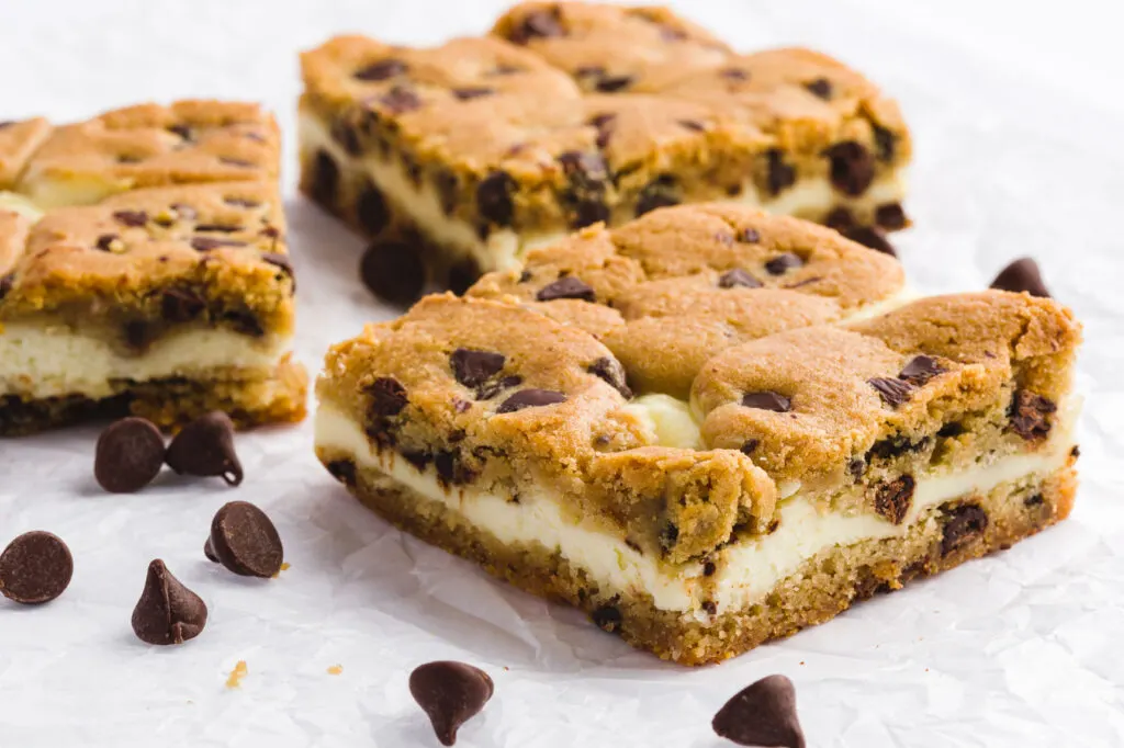 Chocolate Chip Cheesecake Bars Chocolate Chip Cheesecake Bars