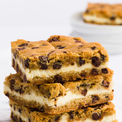 Easy Chocolate chip bar cookies