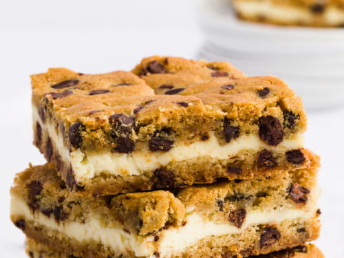 Cream Cheese Bars with Chocolate Chips