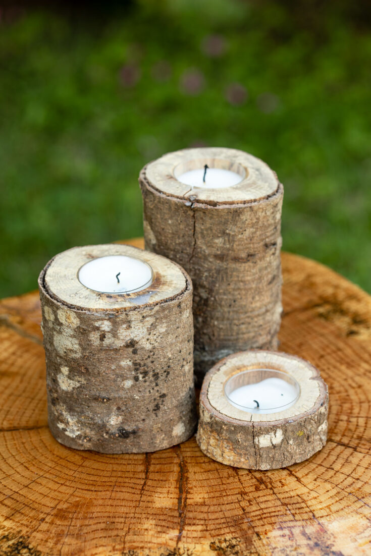 Concrete Candle Holder Kippi at Home