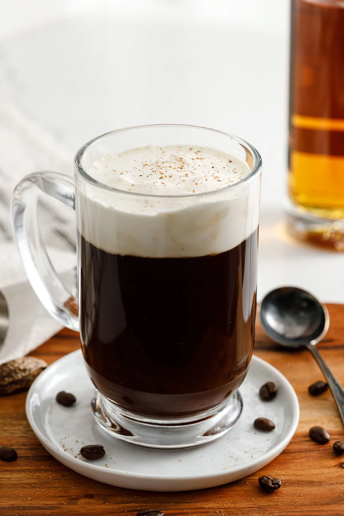 A cup of Irish Coffee