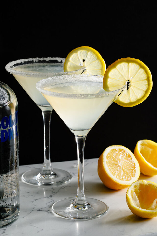 Lemon Drop Martini - Kippi at Home